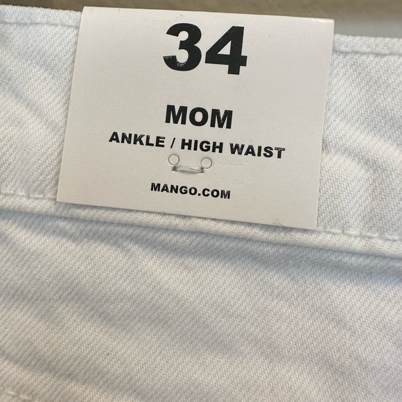 Mango Mom Jeans Size 2 - Picture 10 of 10